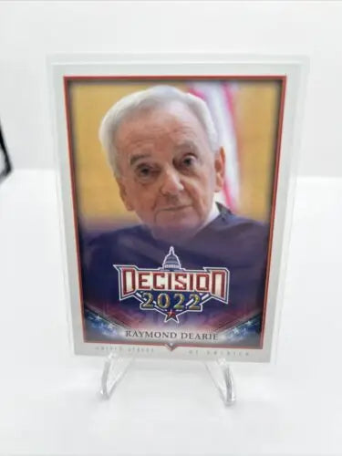 Raymond Dearie Decision 2022 trading card #179 for collectors and fans of Raymond Dearie