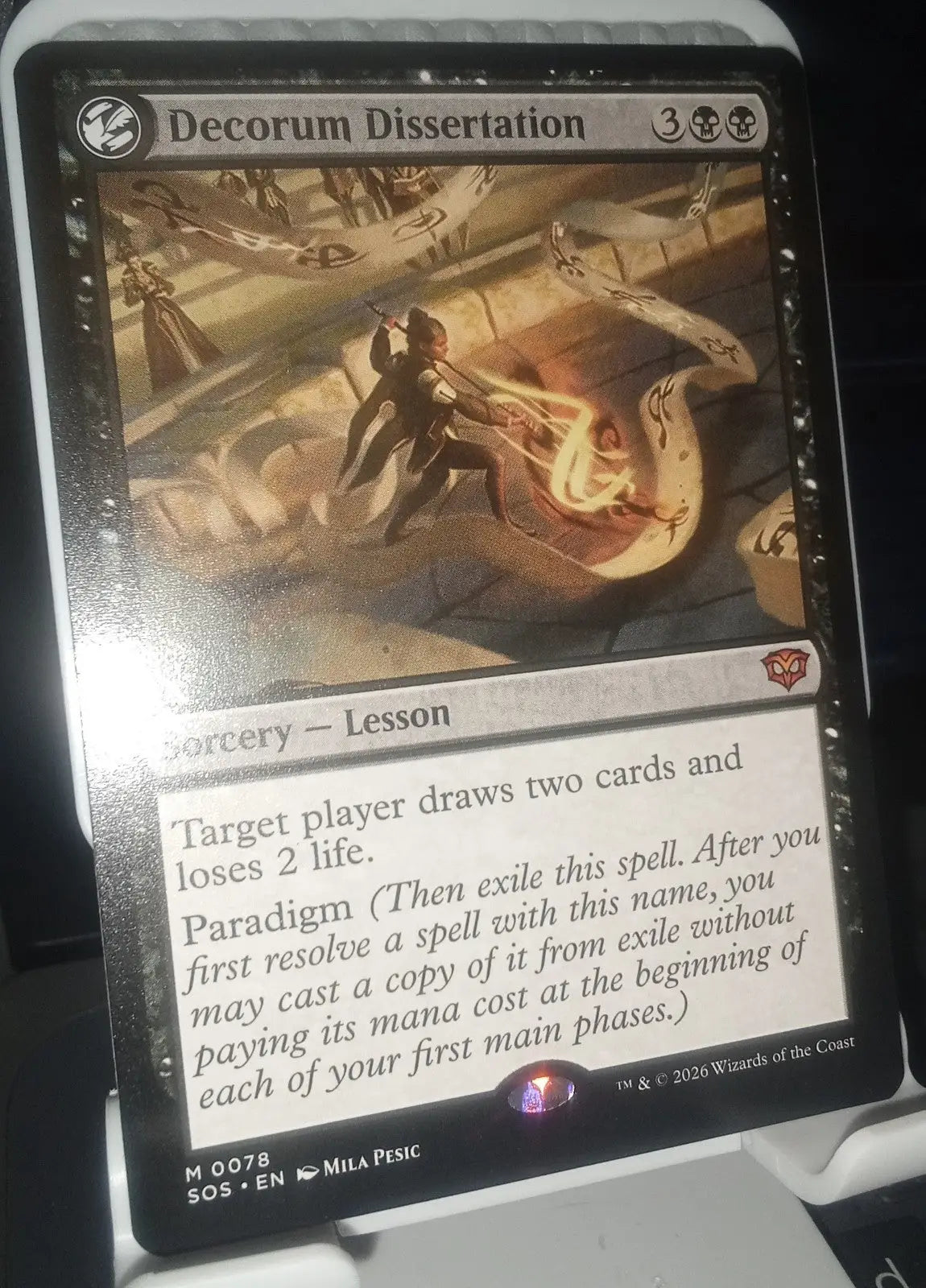 Decorum Dissertation Secrets of Strixhaven MTG NM - Magic Card Single