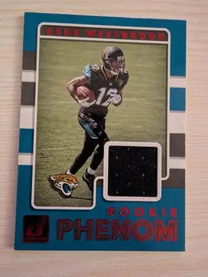 Dede Westbrook - 2017 Donruss - #30 - MEM Rookie Phenom Jerseys Football - Football Card Single