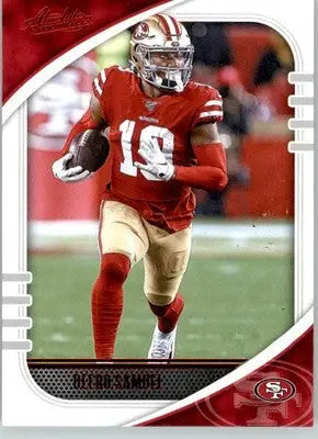 Deebo Samuel - 2020 Panini Absolute - #93 - Red Football - Football Card Single