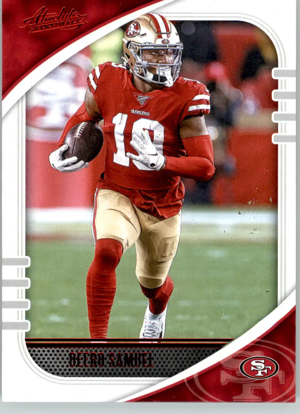 Deebo Samuel - 2020 Panini Absolute - #93 - Red Football - Football Card Single