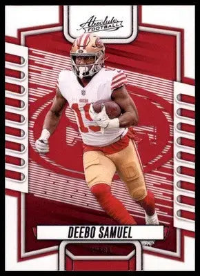 Deebo Samuel 2023 Panini Absolute Retail #68 San Francisco 49ers - Football Card Single