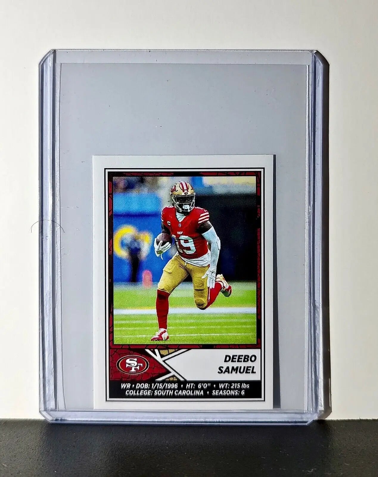 Deebo Samuel 2024 Panini NFL Sticker #525 San Francisco 49ers - Football Card Single