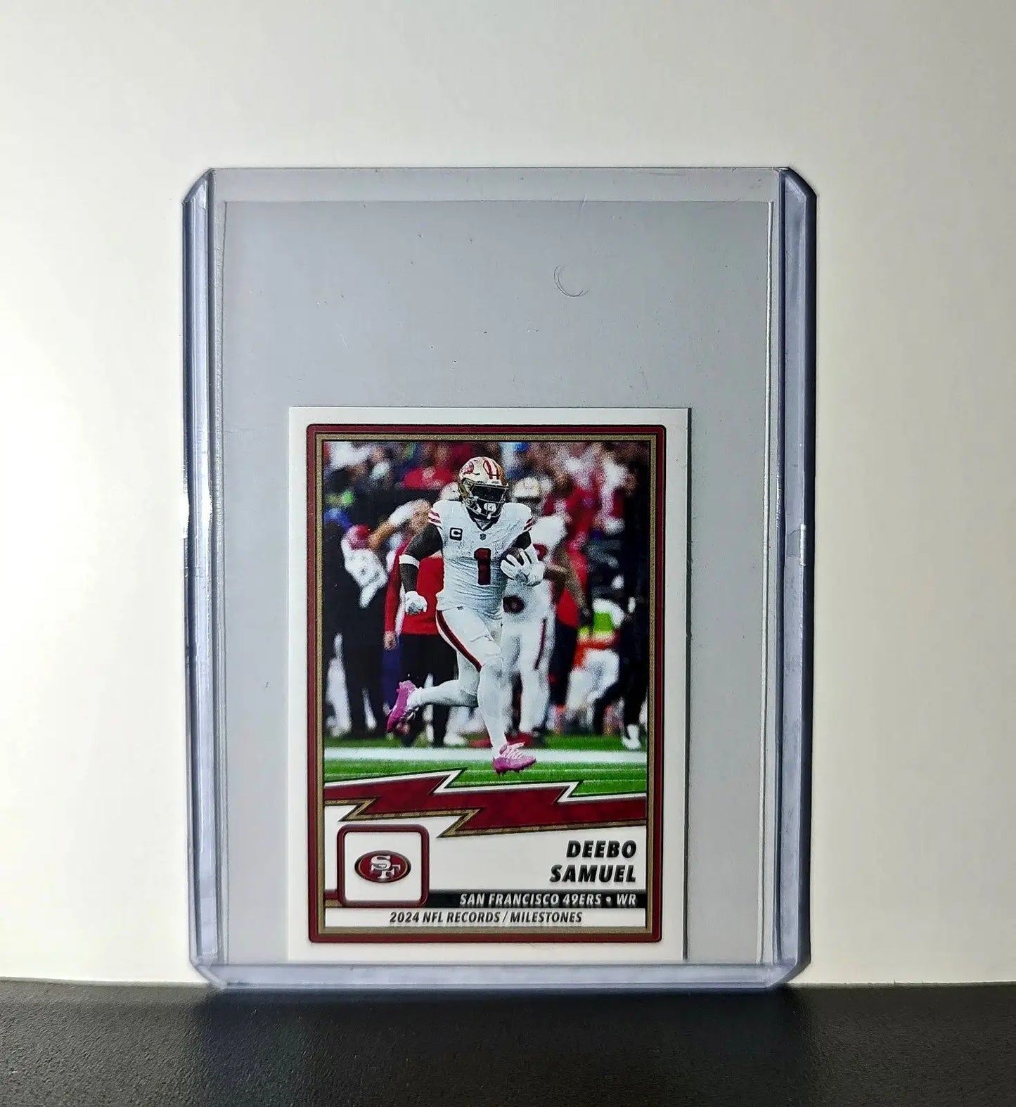 Deebo Samuel 2025 Panini NFL #21 Record/Milestone Sticker - Other