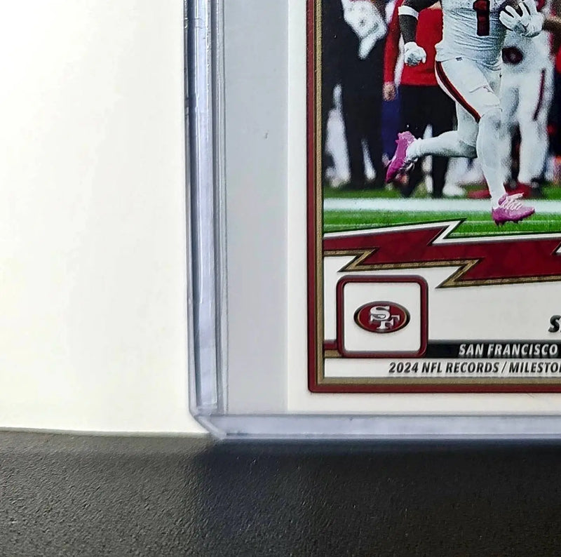 Deebo Samuel 2025 Panini NFL #21 Record/Milestone Sticker - Other