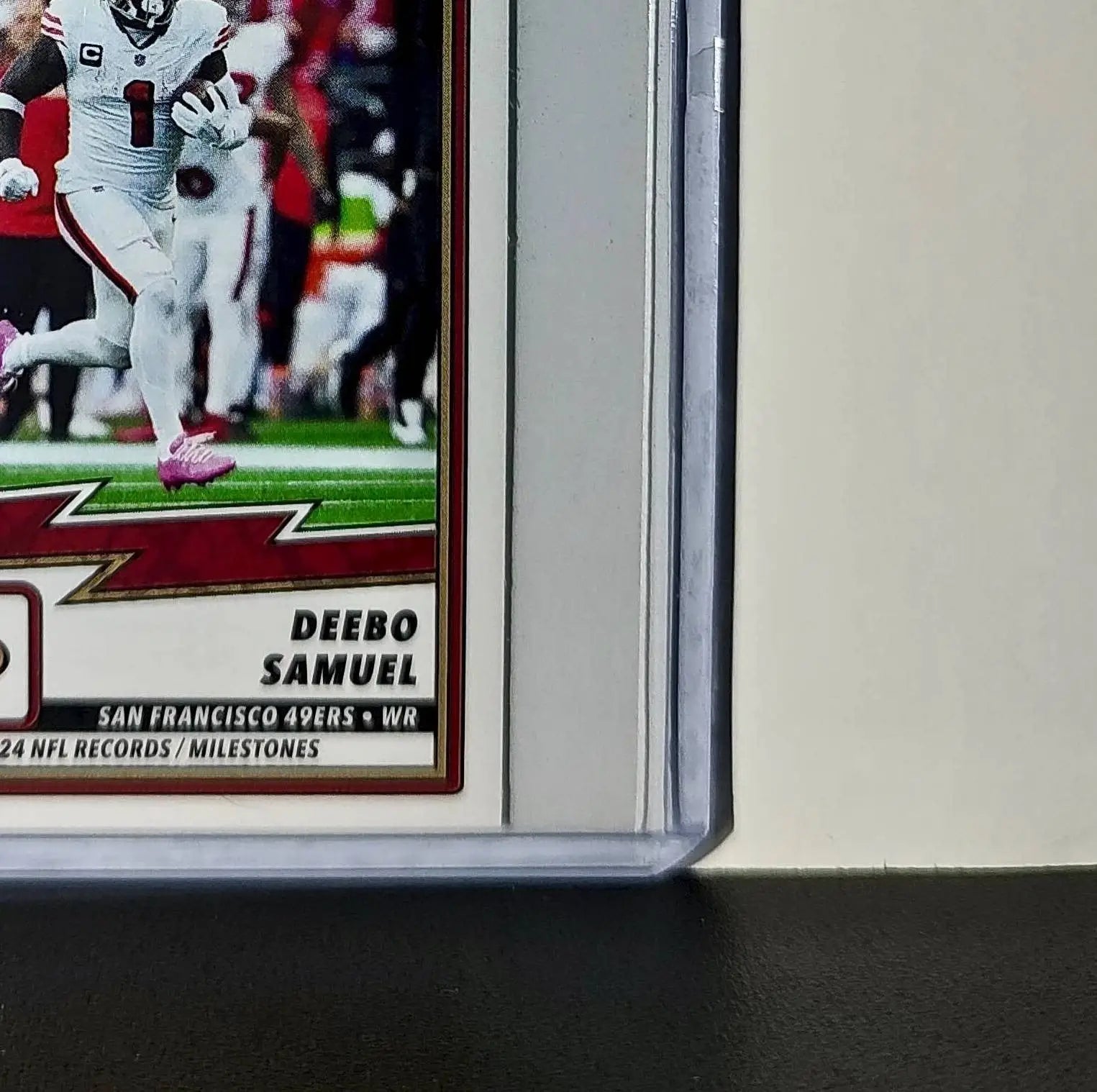 Deebo Samuel 2025 Panini NFL #21 Record/Milestone Sticker - Other
