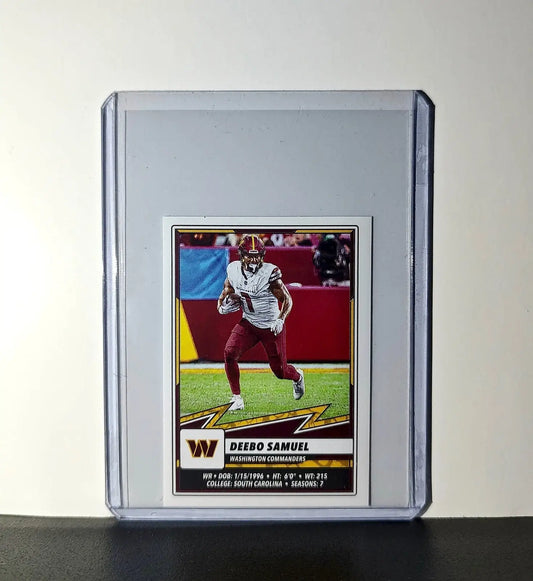 Deebo Samuel 2025 Panini NFL #349 Sticker Washington Commanders