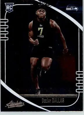 DeeJay Dallas - 2020 Panini Absolute - #128 - RC Retail Football - Football Card Single