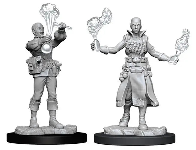 Deep Cuts Miniatures - Unpainted: Human Alchemist - Miniatures - RPG