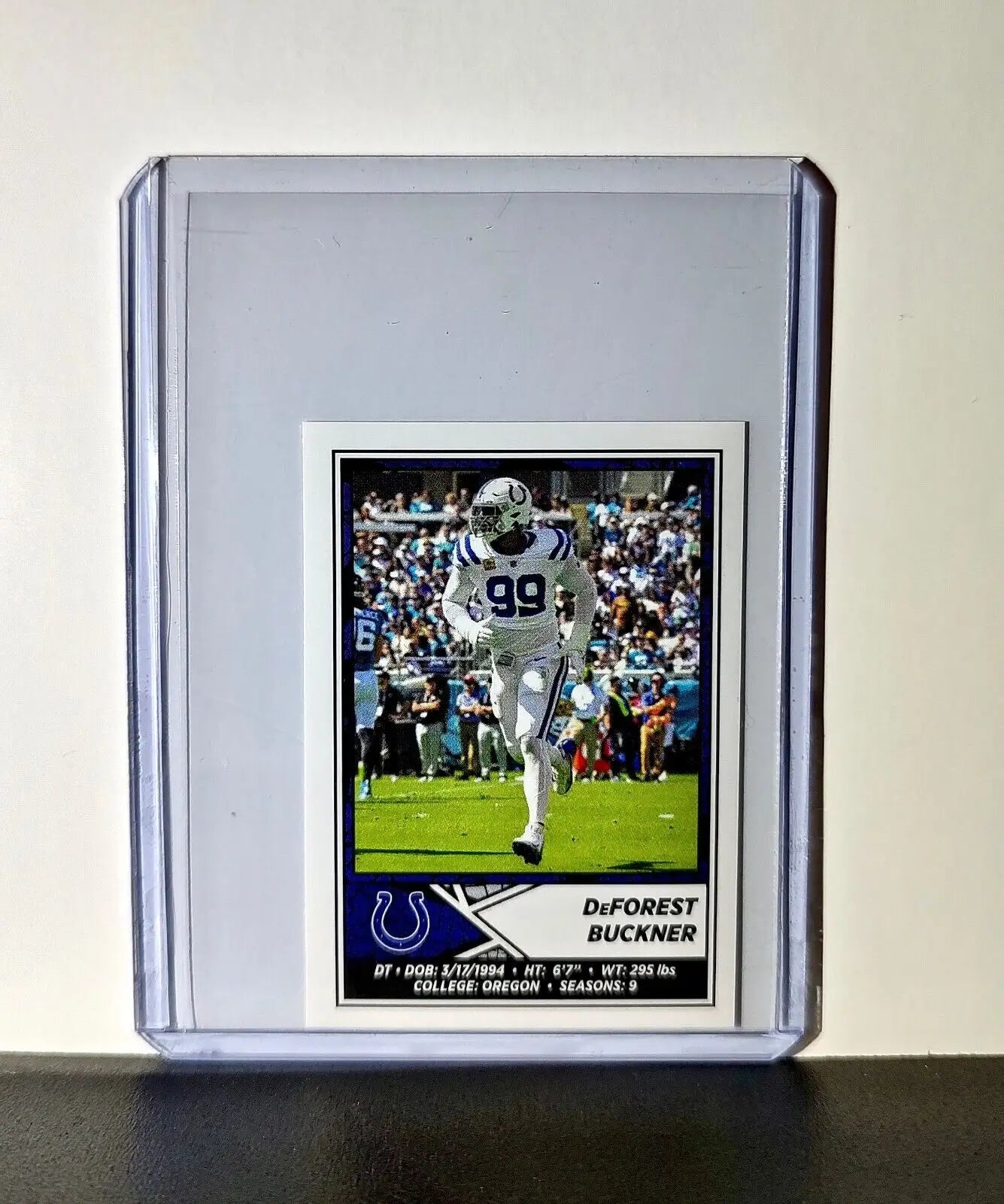 DeForest Buckner 2024 Panini NFL Sticker #193 Indianapolis Colts