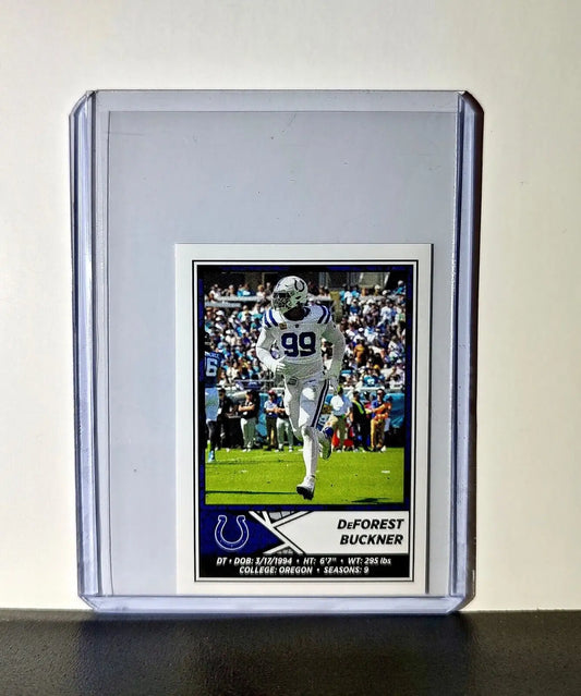 DeForest Buckner 2024 Panini NFL Sticker #193 Indianapolis Colts