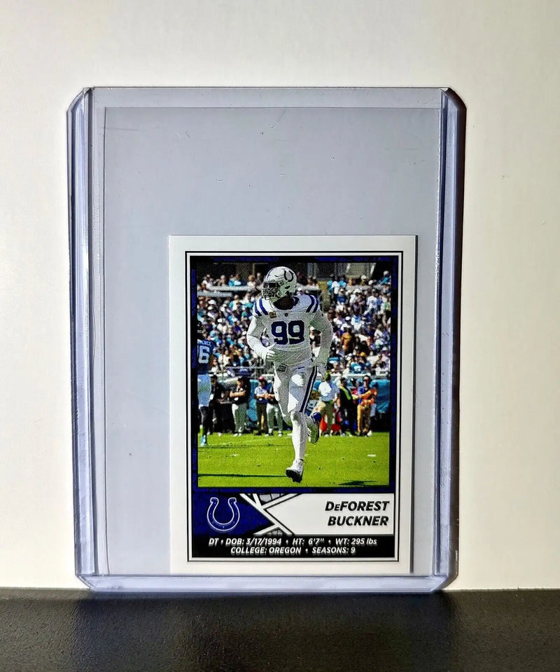 DeForest Buckner 2024 Panini NFL Sticker #193 Indianapolis Colts