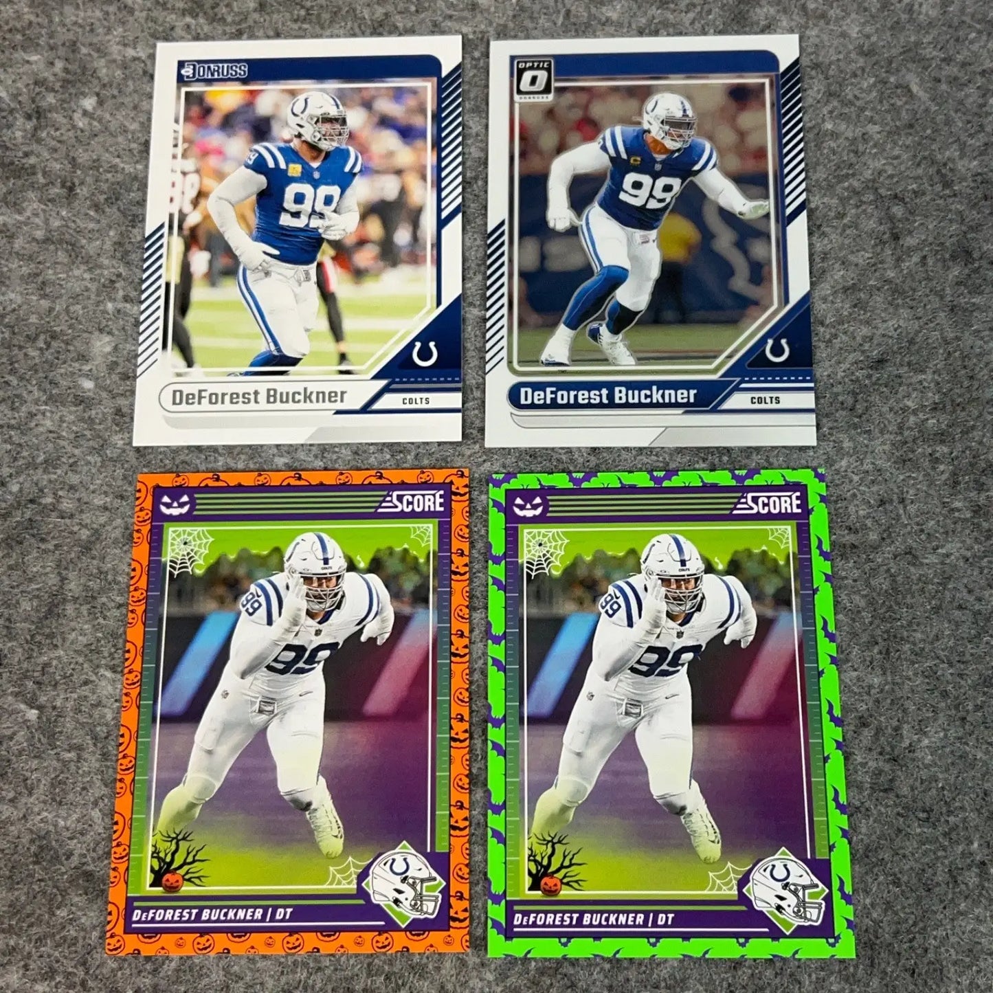 DeForest Buckner Indianapolis Colts Football Card 2024 NFL Sports Panini Pick - Football Card Single