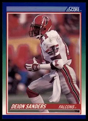 Deion Sanders 1990 Score #95 Atlanta Falcons - Football Card Single