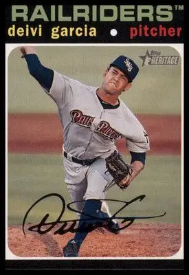 Deivi Garcia 2020 Topps Heritage Minor League #124 - Baseball Card Single