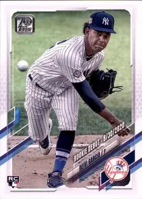 Deivi Garcia 2021 Topps Update #US259 New York Yankees - Baseball Card Single