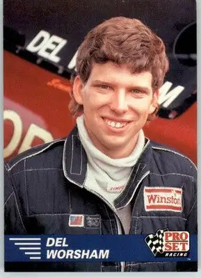 Del Worsham - 1991 Pro Set NHRA - #122 - Racing - Racing Card Single