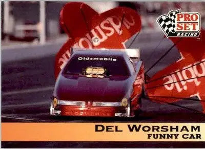Del Worsham - 1992 Pro Set NHRA - #120 - Racing - Racing Card Single
