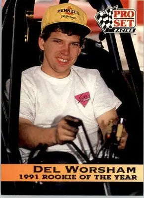 Del Worsham - 1992 Pro Set NHRA - #34 - Racing - Racing Card Single