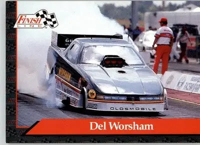 Del Worsham - 1993 Finish Line NHRA - #132 - Racing - Racing Card Single
