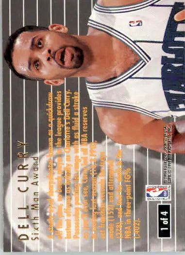 Dell Curry - 1994-95 Ultra - #1 - NBA Award Winners Basketball - Basketball Card Single