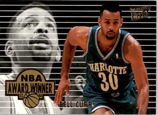 Dell Curry - 1994-95 Ultra - #1 - NBA Award Winners Basketball - Basketball Card Single