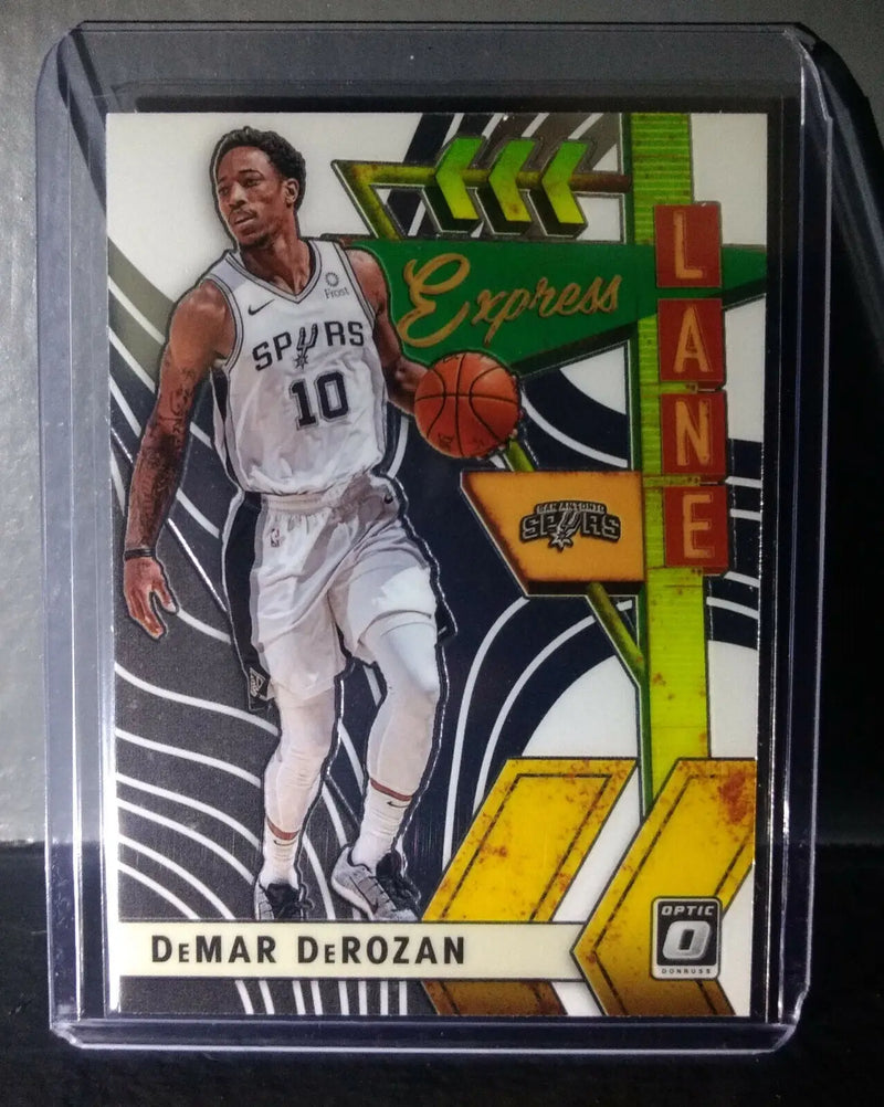 Demar Derozan 2019-20 Panini Donruss Optic Express Lane #5 Basketball Card - Basketball Card Single