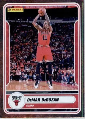 DeMar DeRozan - 2023-24 Panini NBA Sticker & Card Coll. - #53 - Cards Silver - Basketball Card Single