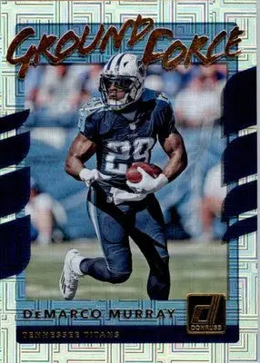 DeMarco Murray - 2017 Donruss - #8 - Ground Force Football - Football Card Single
