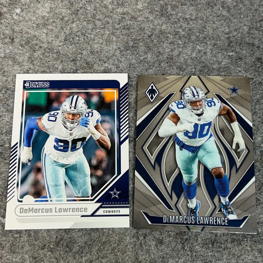 DeMarcus Lawrence Dallas Cowboys Football Card 2024 NFL Sports Panini You Pick - Football Card Single