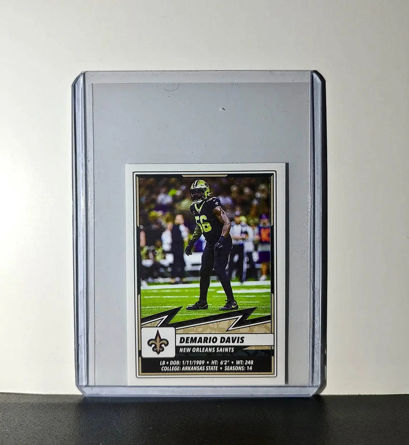 Demario Davis 2025 Panini NFL #466 Sticker New Orleans Saints