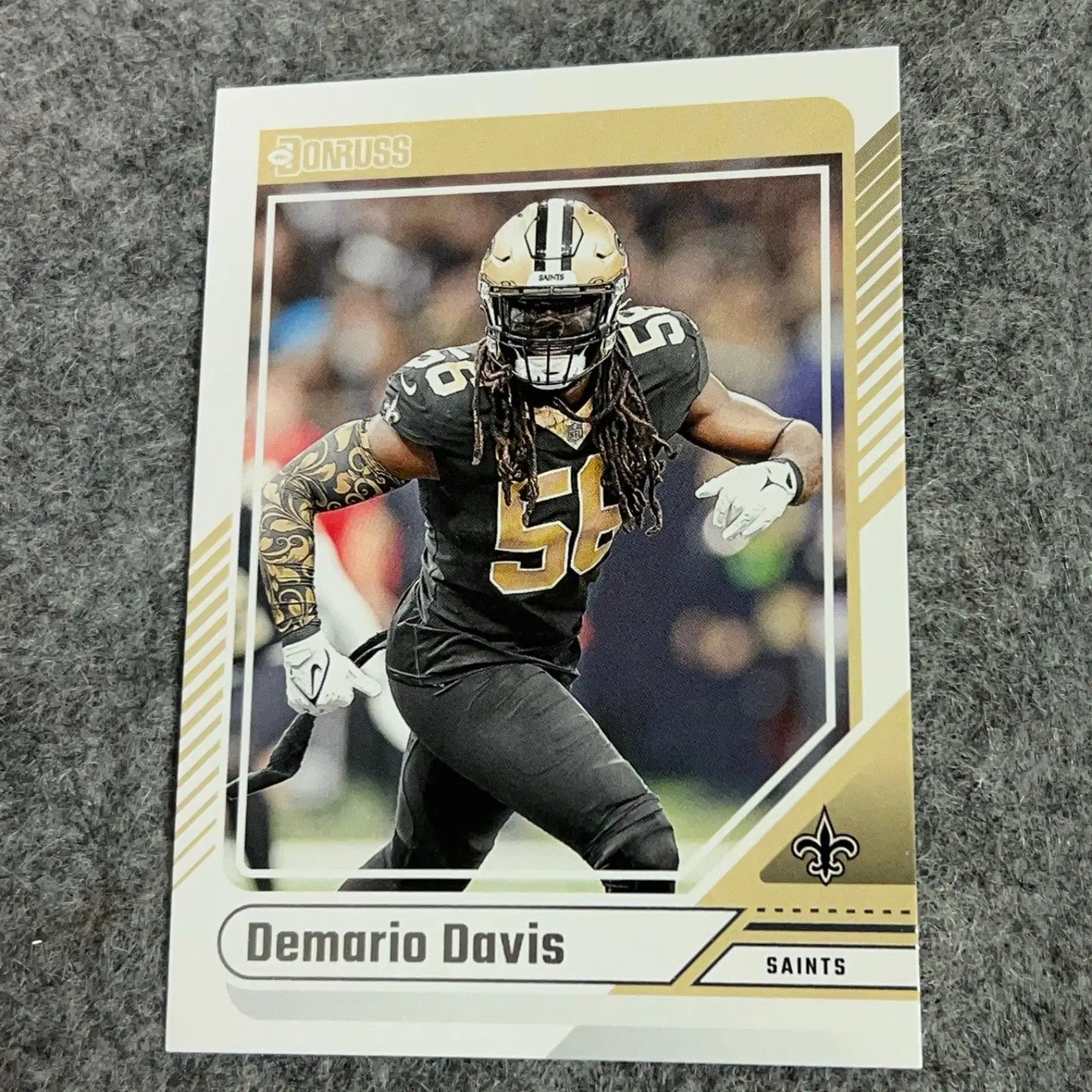 Demario Davis New Orleans Saints Football Card 2024 NFL Sports Panini You Pick - 2024 Panini Donruss #298 - Football