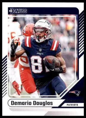 Demario Douglas 2024 Donruss #91 New England Patriots - Football Card Single