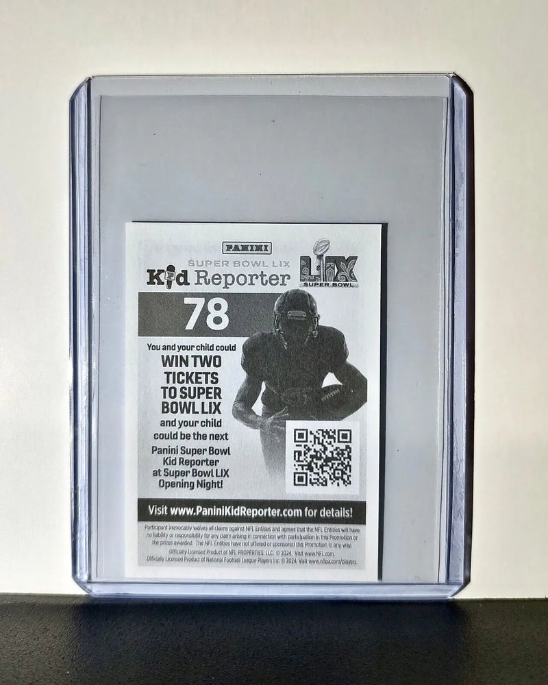 Demario Douglas 2024 Panini NFL Sticker #78 New England Patriots