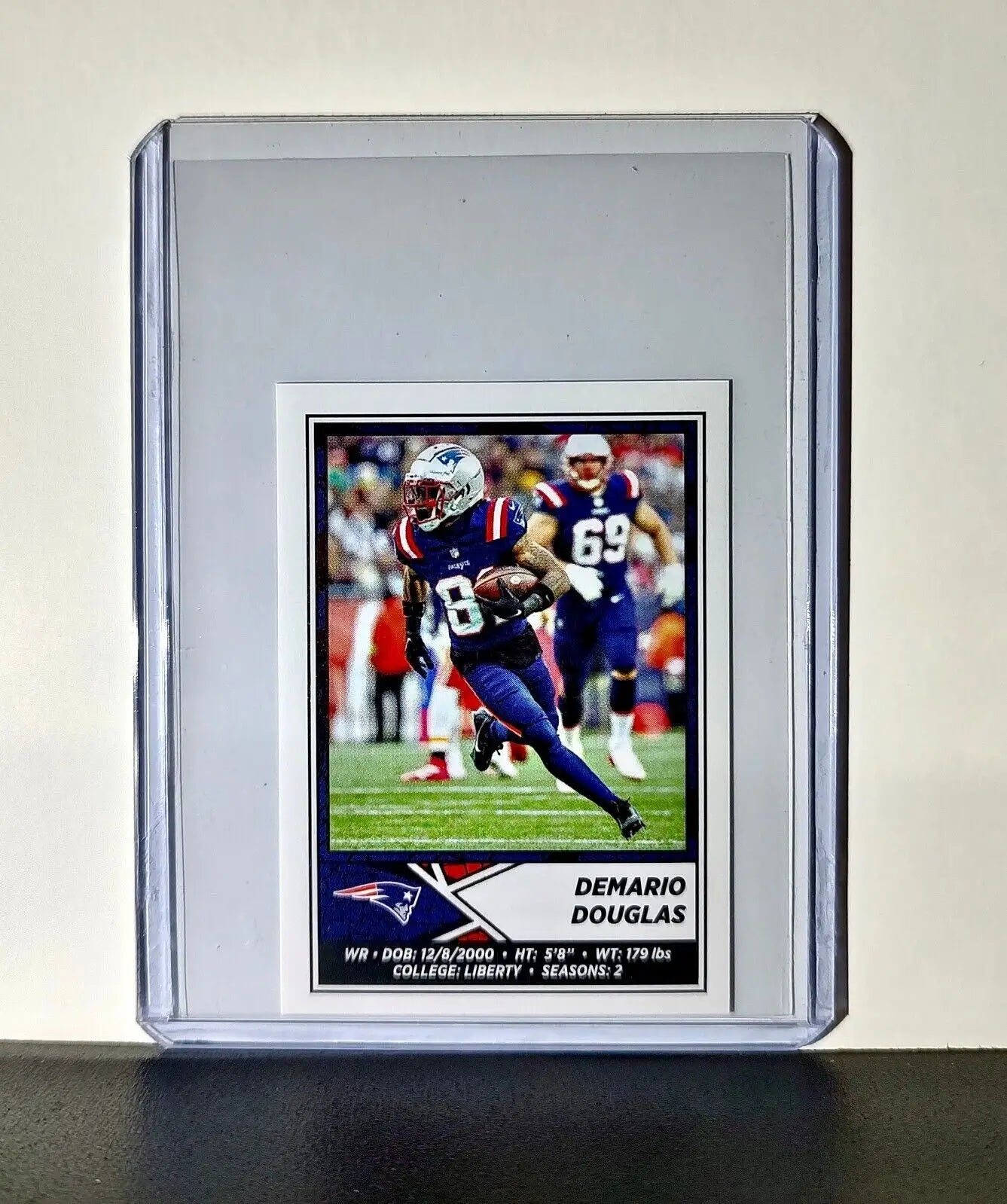 Demario Douglas 2024 Panini NFL Sticker #78 New England Patriots - Football Card Single