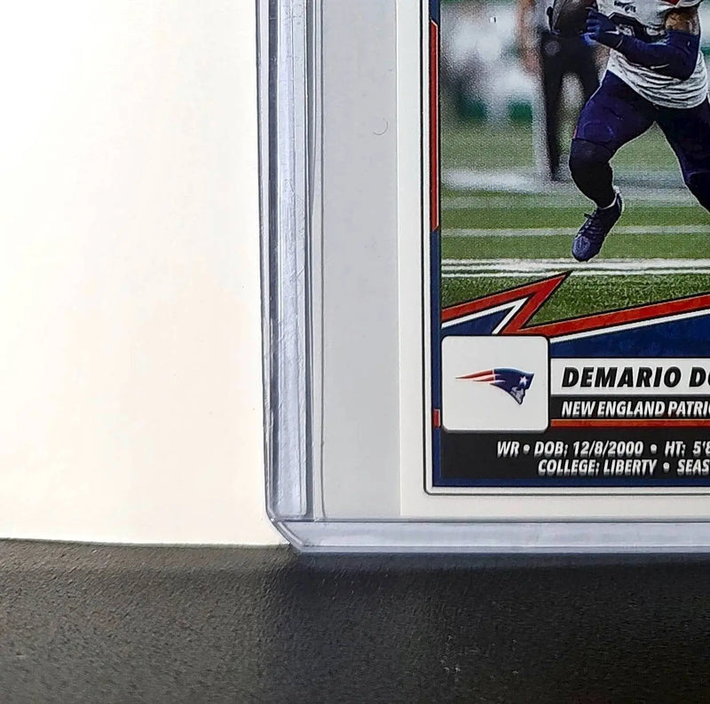 Demario Douglas 2025 Panini NFL #77 Sticker New England Patriots