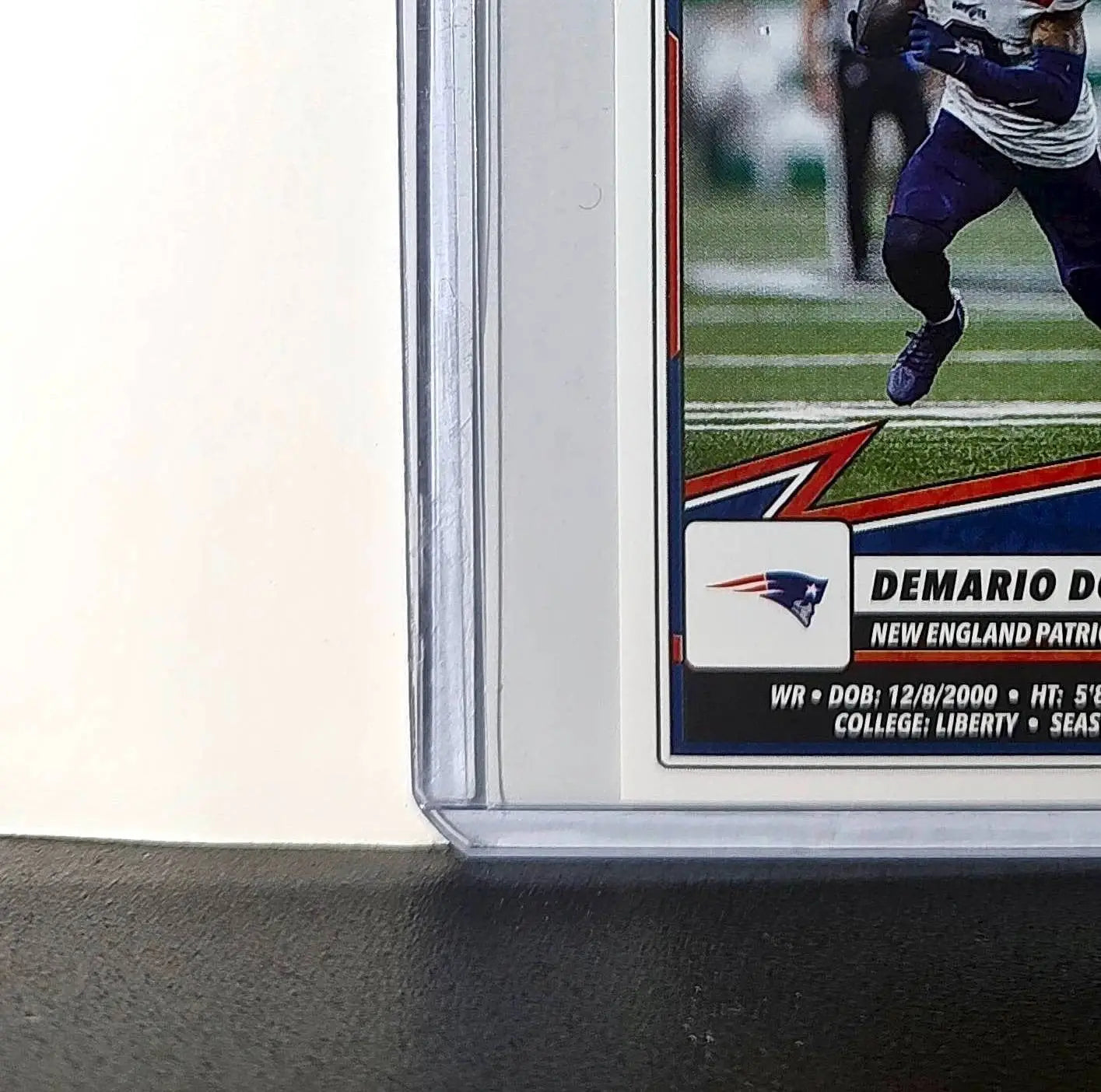 Demario Douglas 2025 Panini NFL #77 Sticker New England Patriots - Football Card Single
