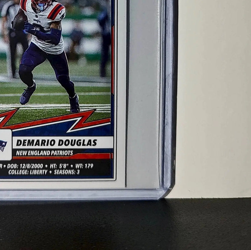 Demario Douglas 2025 Panini NFL #77 Sticker New England Patriots
