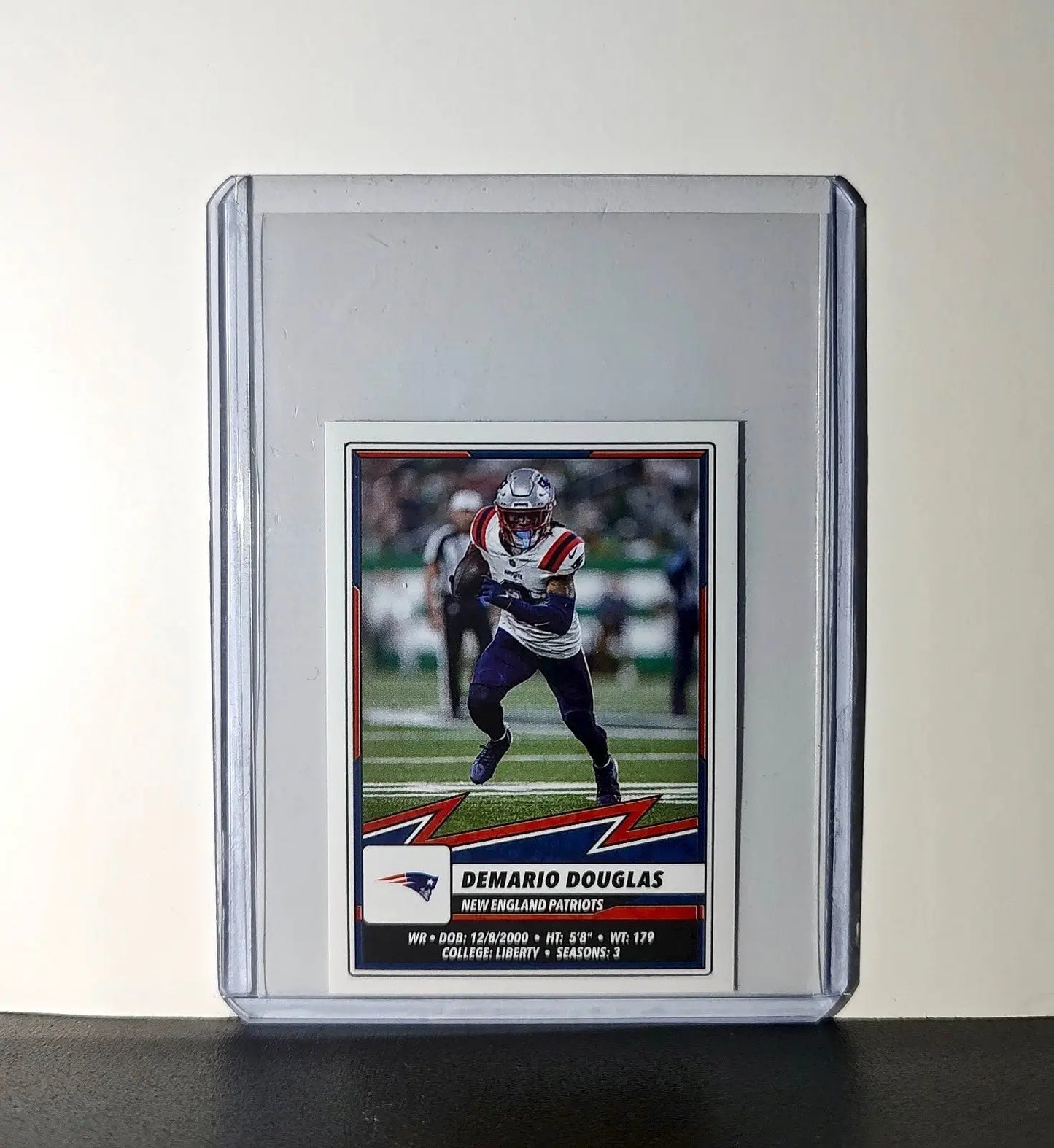 Demario Douglas 2025 Panini NFL #77 Sticker New England Patriots - Football Card Single
