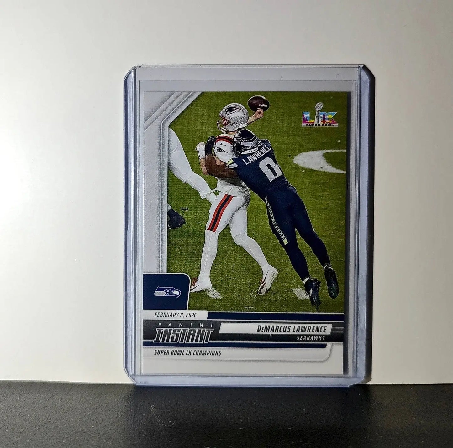 DeMarus Lawrence 2026 Panini NFL Super Bowl LIX Champions #19 Seattle Seahawks - Football Card Single