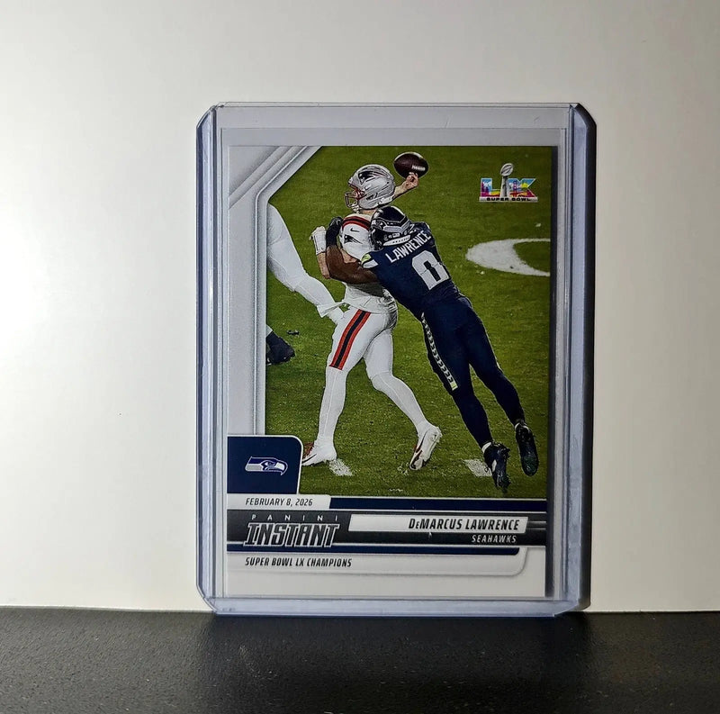 DeMarus Lawrence 2026 Panini NFL Super Bowl LIX Champions #19 Seattle Seahawks - Football Card Single