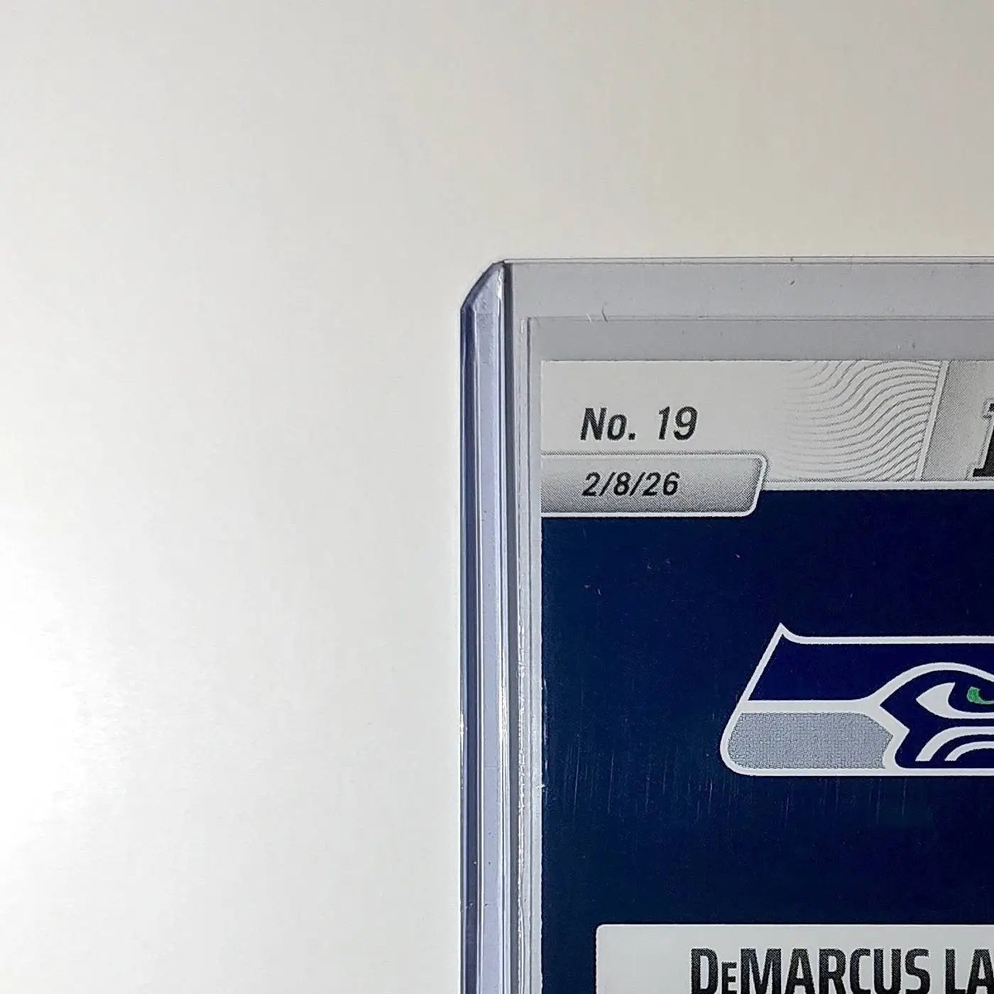 DeMarus Lawrence 2026 Panini NFL Super Bowl LIX Champions #19 Seattle Seahawks - Football Card Single