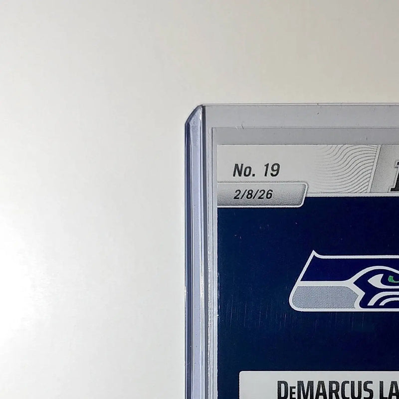 DeMarus Lawrence 2026 Panini NFL Super Bowl LIX Champions #19 Seattle Seahawks - Football Card Single