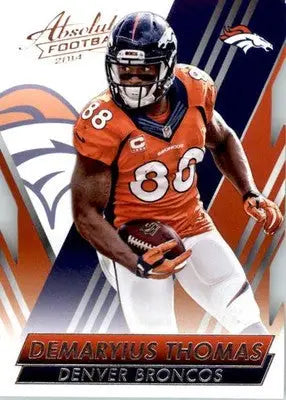 Demaryius Thomas - 2014 Panini Absolute - #1 - Retail Football - Football Card Single