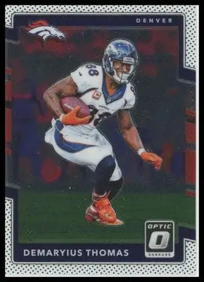 Demaryius Thomas 2017 Donruss Optic #81 Denver Broncos