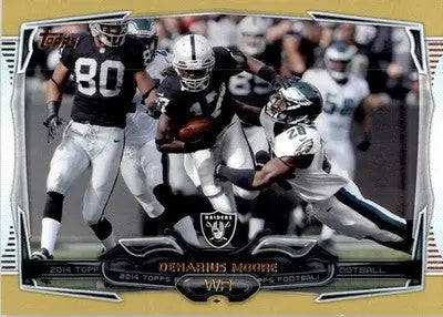 Denarius Moore - 2014 Topps - #198 - Gold #/2014 SN Football - Football Card Single