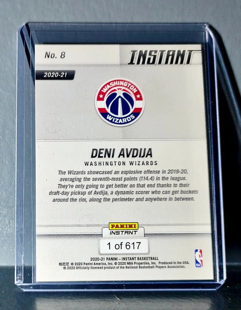 Deni Avdija 2020-21 Panini NBA Tip-Off #8 Basketball Rookie Card 1 of 617