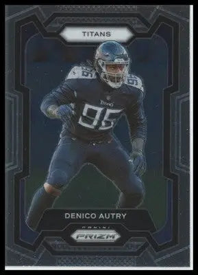 Denico Autry 2023 Panini Prizm #283 Tennessee Titans