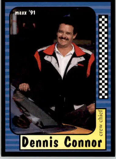 Dennis Connor - 1991 Maxx - #121 - Racing - Racing Card Single
