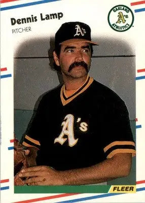 Dennis Lamp - 1988 Fleer - #284 - Baseball - Baseball Card Single